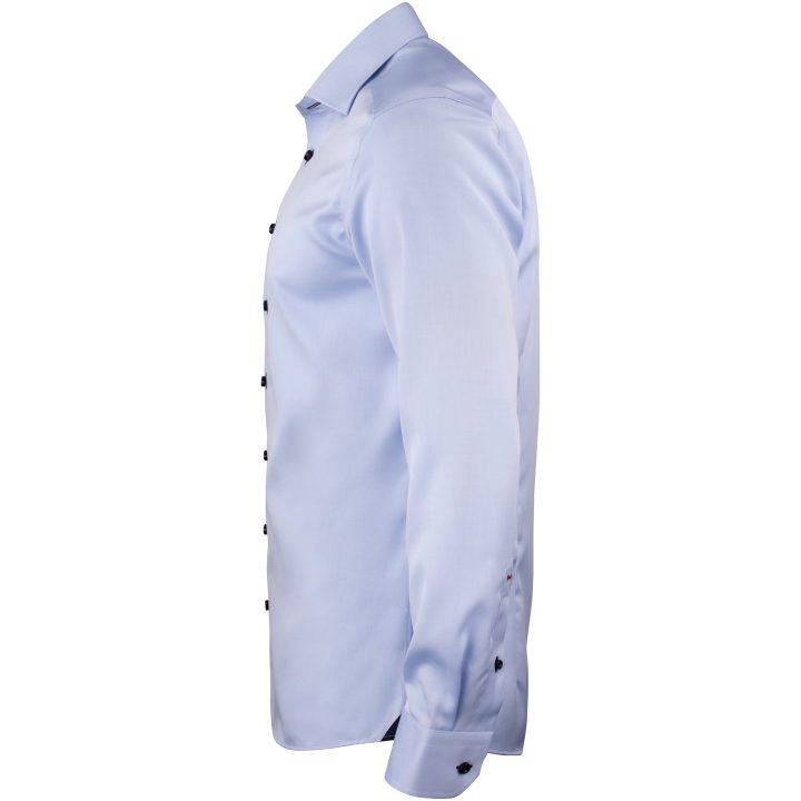 Skjorta RB20 Twill Slim Sky/marinblå J.Harvest & Frost XS – billede 6