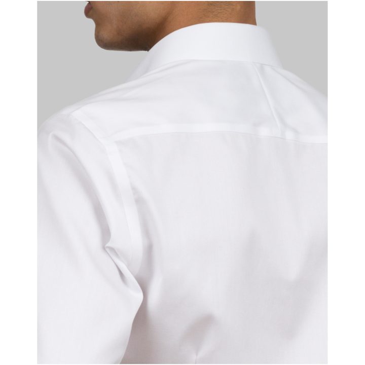 Skjorta RB20 Twill Slim Vit Marinblå J.Harvest & Frost XS – billede 9