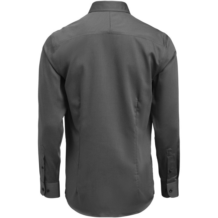 Skjorta Royal Twill Slim Grå J.Harvest & Frost XS 35/36 – billede 3