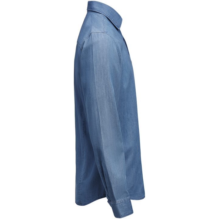 Skjorta Sayville Denim James Harvest – billede 4