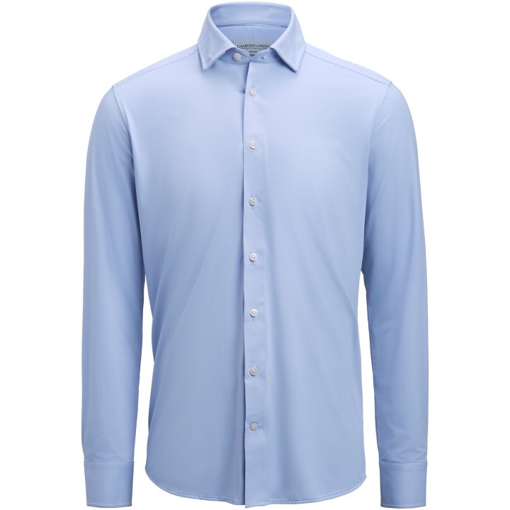 Skjorta Super Stretch Tailored Himmelsblå J.Harvest & Frost XS 35/36 – billede 2