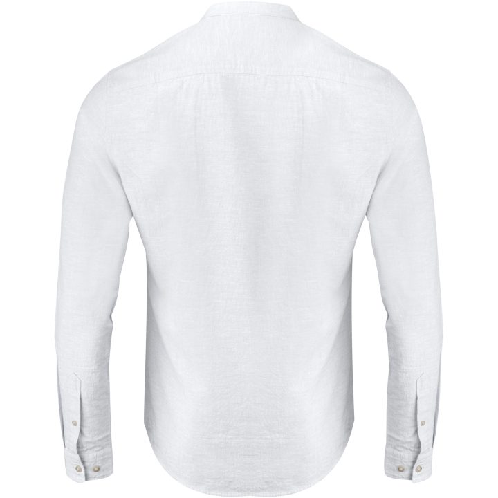 Skjorta Townsend Vit James Harvest – billede 3