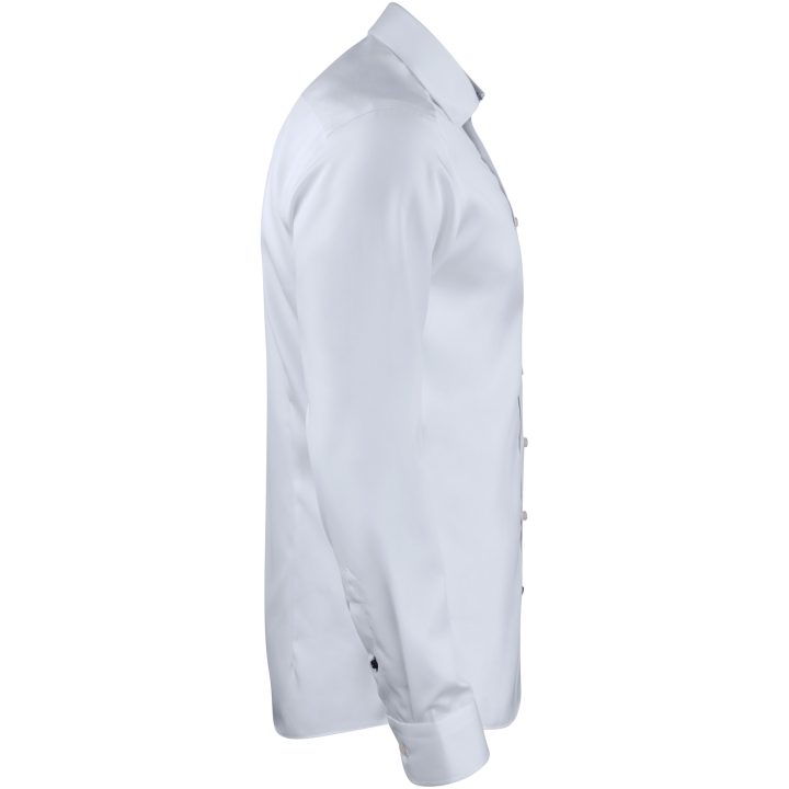 Skjorta Twill Slim Vit J.Harvest & Frost XS – billede 5