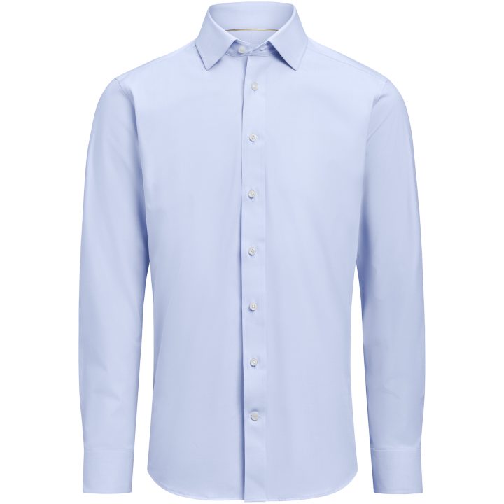 Skjorta YB150 Twill Stretch Slim Himmelsblå J.Harvest & Frost XS – billede 2