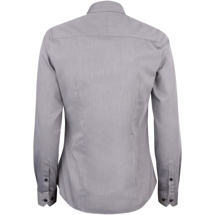 Skjorta YB50 Twill Dam Grå J.Harvest & Frost XS – billede 2