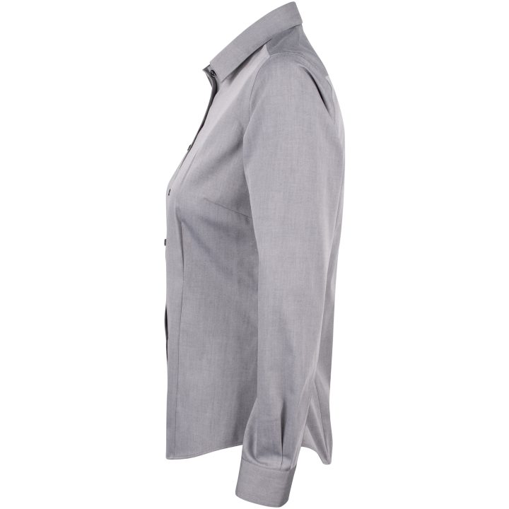 Skjorta YB50 Twill Dam Grå J.Harvest & Frost XS – billede 3