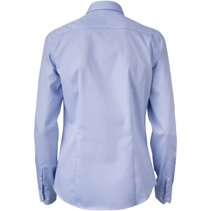 Skjorta YB50 Twill Dam Himmelsblå J.Harvest & Frost XS – billede 3