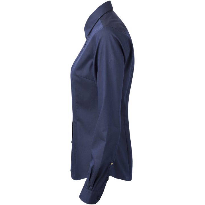 Skjorta YB50 Twill Dam Marinblå J.Harvest & Frost XS – billede 4
