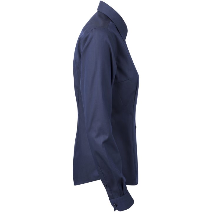 Skjorta YB50 Twill Dam Marinblå J.Harvest & Frost XS – billede 5