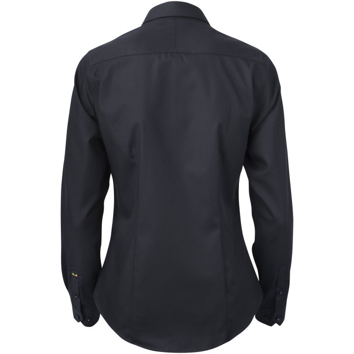 Skjorta YB50 Twill Dam Svart J.Harvest & Frost XS – billede 3