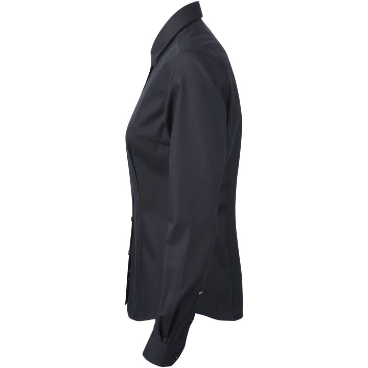 Skjorta YB50 Twill Dam Svart J.Harvest & Frost XS – billede 4
