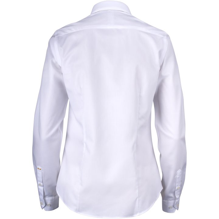 Skjorta YB50 Twill Dam Vit J.Harvest & Frost XS – billede 3
