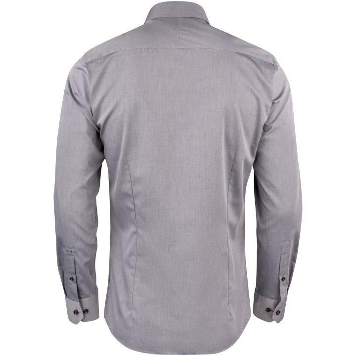 Skjorta YB50 Twill Regular Grå J.Harvest & Frost s – billede 2
