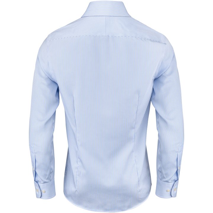 Skjorta YB50 Twill Regular Light blue Stripe J.Harvest & Frost s – billede 2