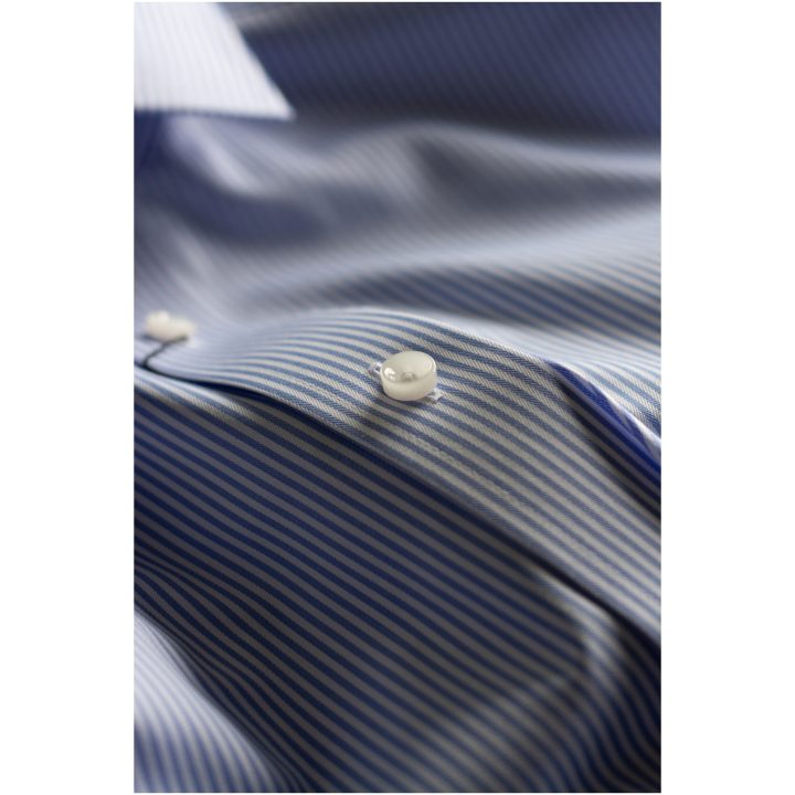 Skjorta YB50 Twill Regular Light blue Stripe J.Harvest & Frost s – billede 6