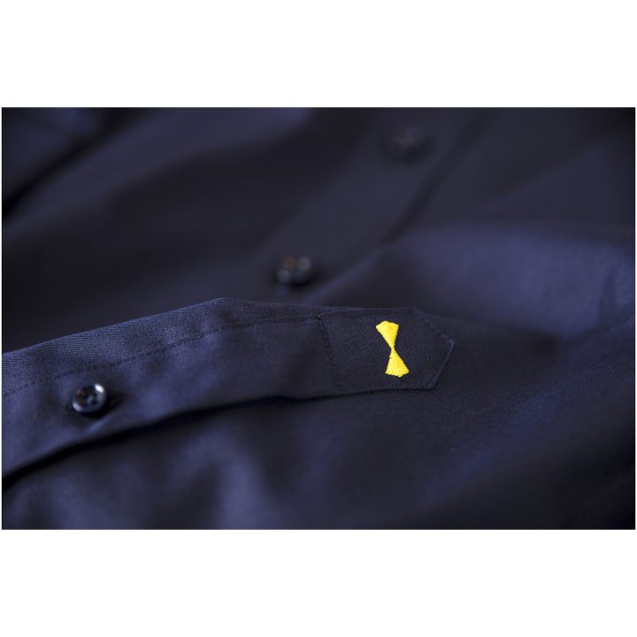 Skjorta YB50 Twill Regular Marinblå J.Harvest & Frost s – billede 3