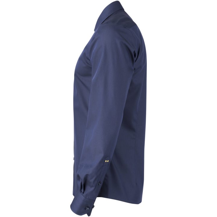 Skjorta YB50 Twill Regular Marinblå J.Harvest & Frost s – billede 6