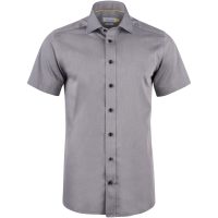 Skjorta YB50 Twill S S Regular Grå J.Harvest & Frost