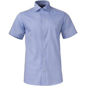 Skjorta YB50 Twill S S Regular Himmelsblå J.Harvest & Frost