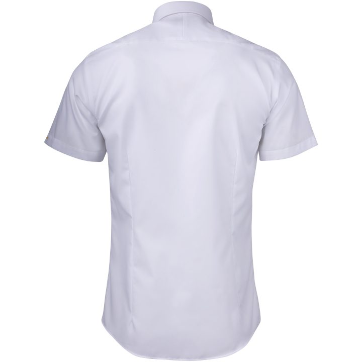 Skjorta YB50 Twill S S Regular Vit J.Harvest & Frost s – billede 3