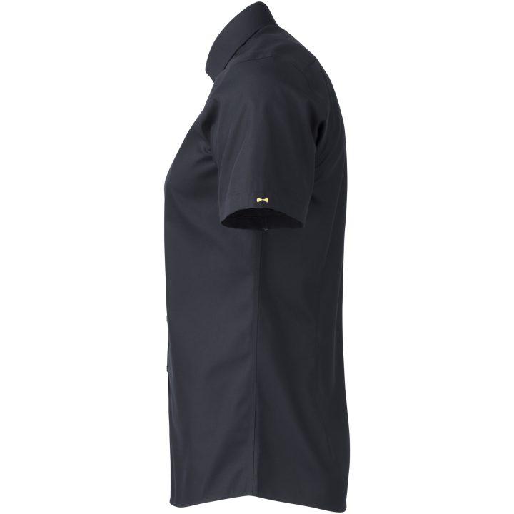 Skjorta YB50 Twill S S Slim Svart J.Harvest & Frost XS – billede 5