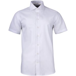 Skjorta YB50 Twill S S Slim Vit J.Harvest & Frost