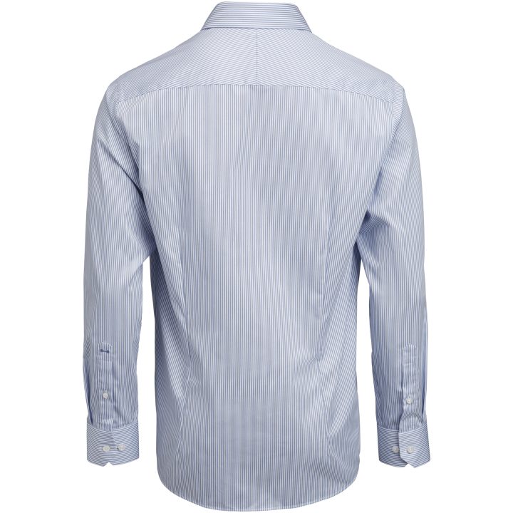 Skjorta YB50 Twill Slim Light blue Stripe J.Harvest & Frost XS – billede 8