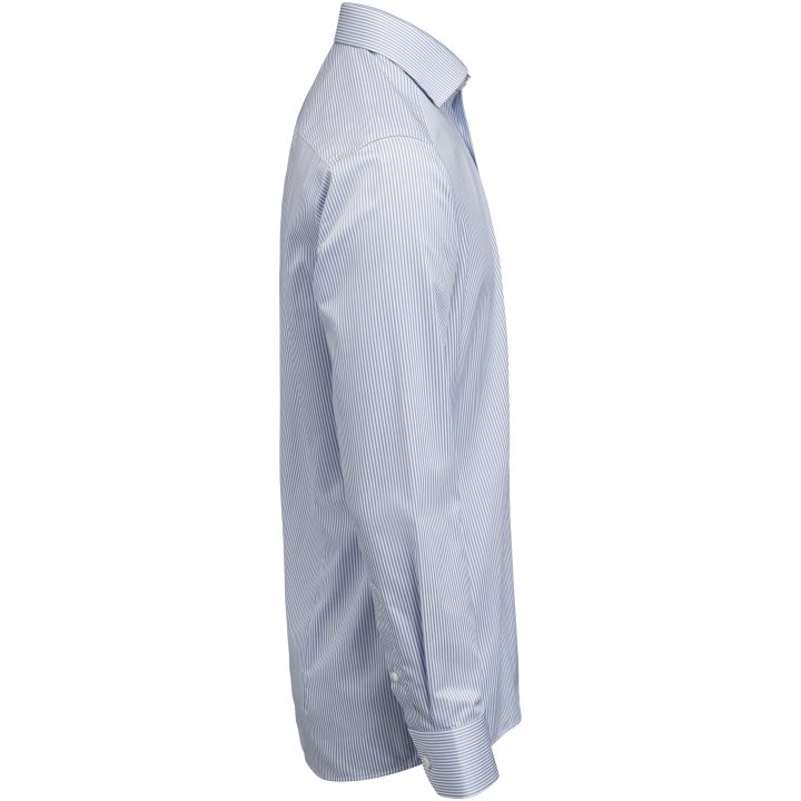 Skjorta YB50 Twill Slim Light blue Stripe J.Harvest & Frost XS – billede 9