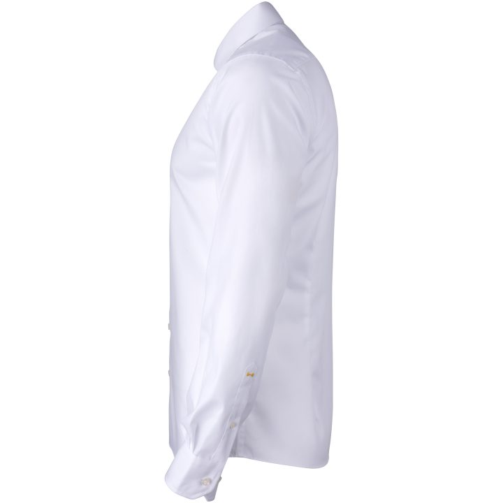Skjorta YB50 Twill Slim Vit J.Harvest & Frost XS – billede 4