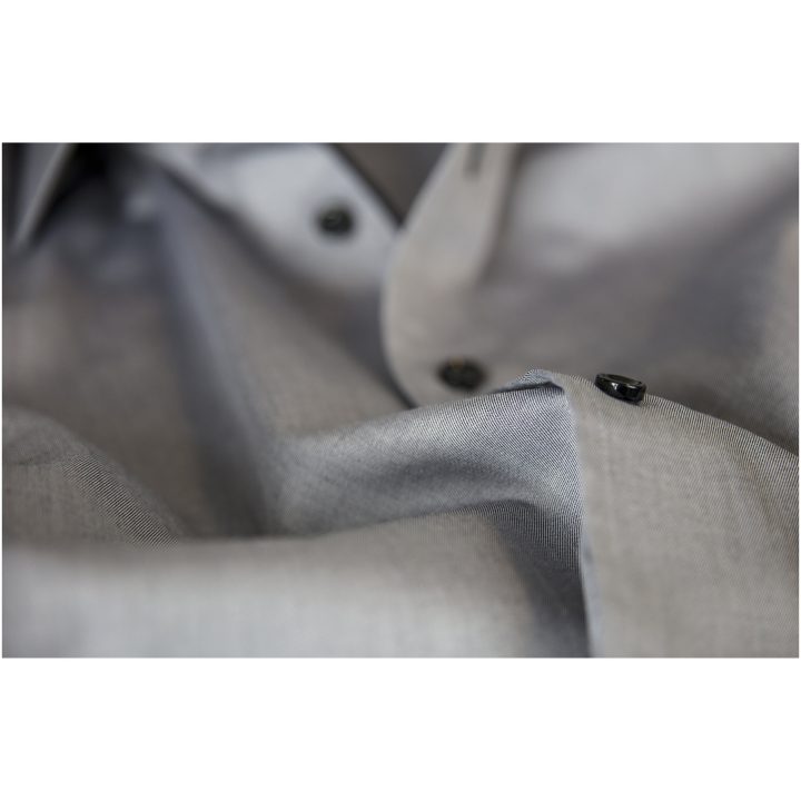 Skjorta YB51 Twill Regular Grå/svart J.Harvest & Frost s – billede 3