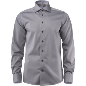 Skjorta YB51 Twill Regular Grå/svart J.Harvest & Frost