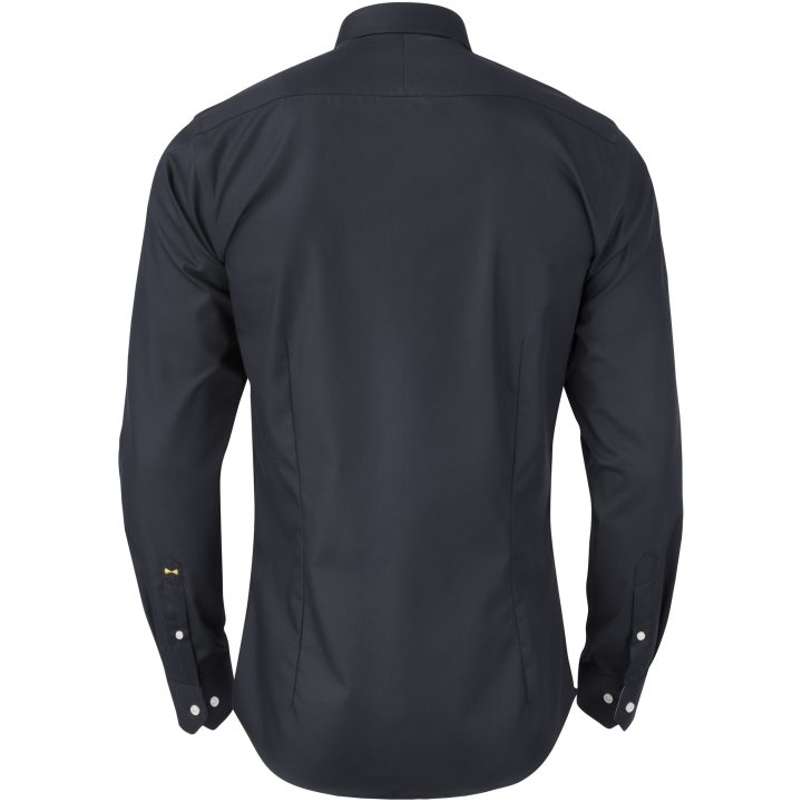 Skjorta YB51 Twill Regular Svart/svart J.Harvest & Frost s – billede 3