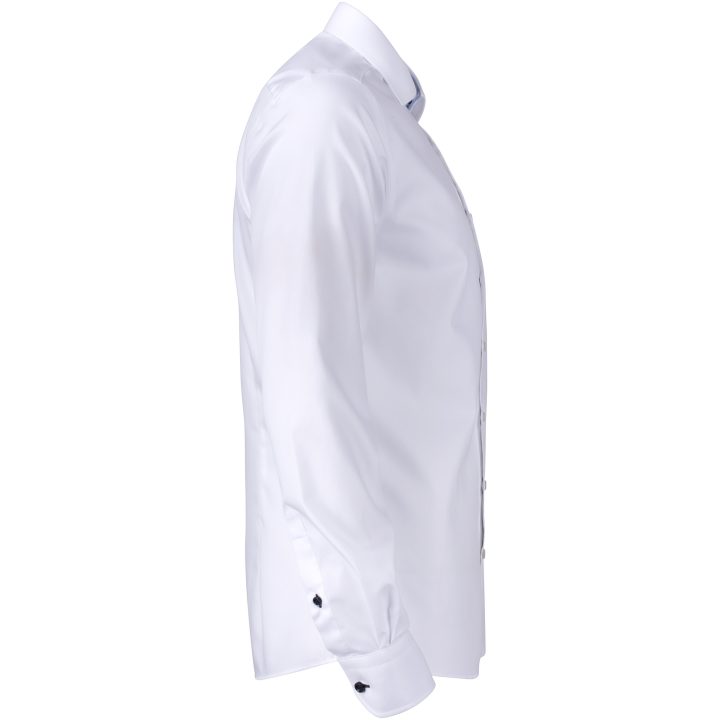 Skjorta YB51 Twill Regular Vit Himmelsblå J.Harvest & Frost s – billede 5