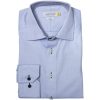 Skjorta YB51 Twill Slim Himmelsblå/marinblå J.Harvest & Frost XS – miniature 2
