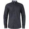 Skjorta YB51 Twill Slim Svart/svart J.Harvest & Frost XS – miniature 1