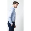 Skjorta YB56 Twill Regular Himmelsblå/marinblå J.Harvest & Frost S 37/38 – miniature 8