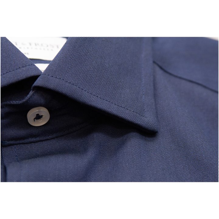 Skjorta YB56 Twill Regular Marinblå/vit J.Harvest & Frost S 37/38 – billede 2