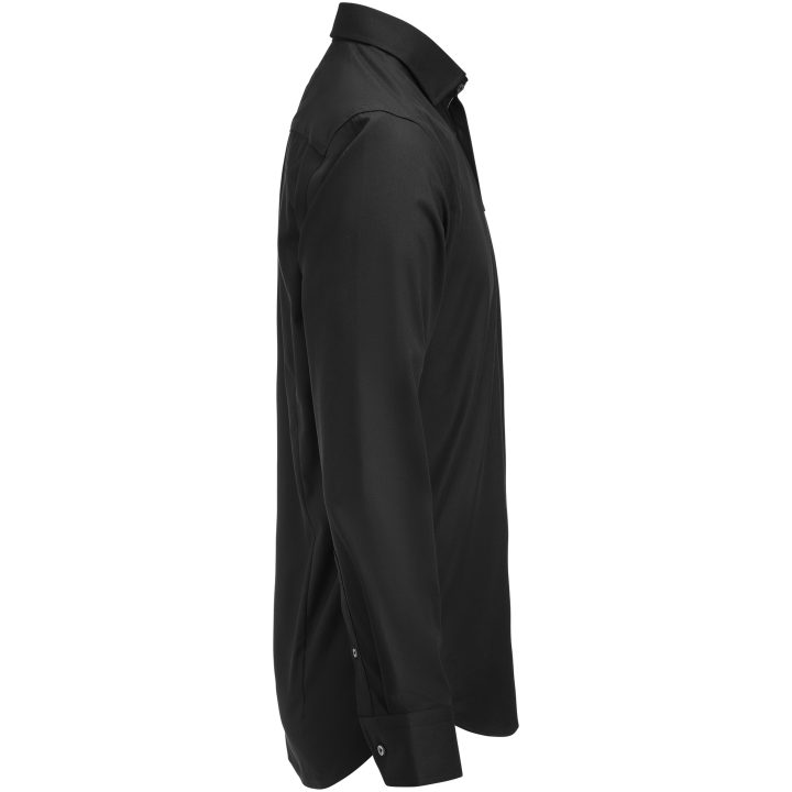 Skjorta YB56 Twill Regular Svart/grå J.Harvest & Frost S 37/38 – billede 4