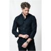 Skjorta YB56 Twill Regular Svart/grå J.Harvest & Frost S 37/38 – miniature 5