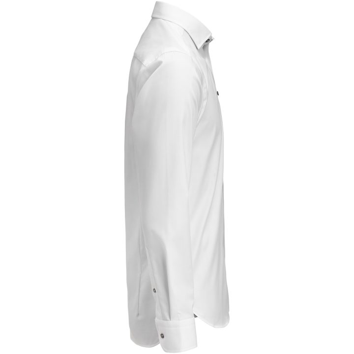 Skjorta YB56 Twill Regular Vit/grå J.Harvest & Frost S 37/38 – billede 4