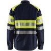Skjorte 32291517 Marine / Hivisgul BLÅKLÄDER SKJORTE 32291517 MARIN/GUL XS – miniature 2
