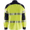 Skjorte 32391517 Hivisgul / Marine BLÅKLÄDER Skjorte 32391517 GUL/MARIN XS – miniature 2