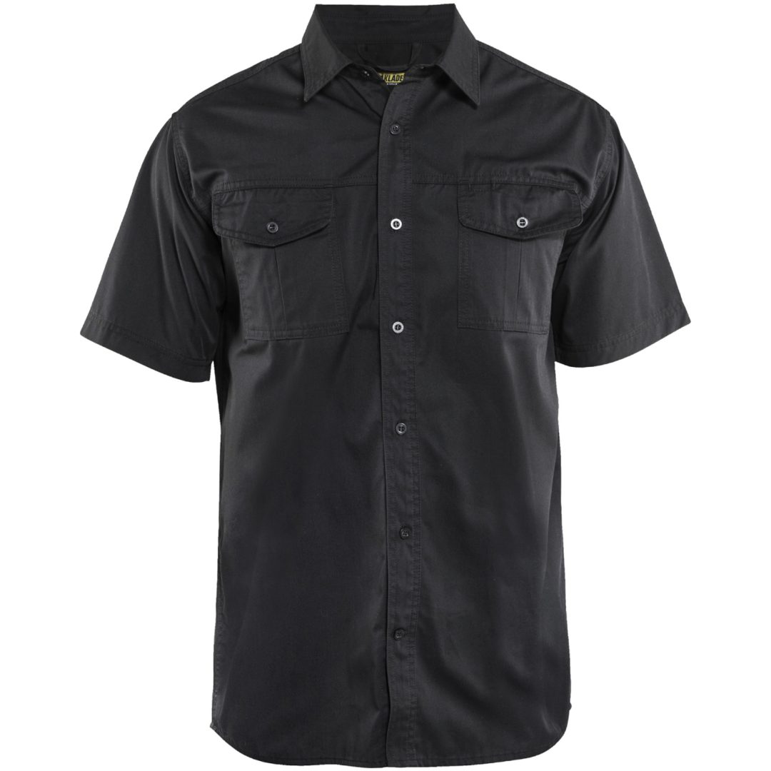 Skjorte 32961190 Sort BLÅKLÄDER SKJORTE 32961190 SVART XS