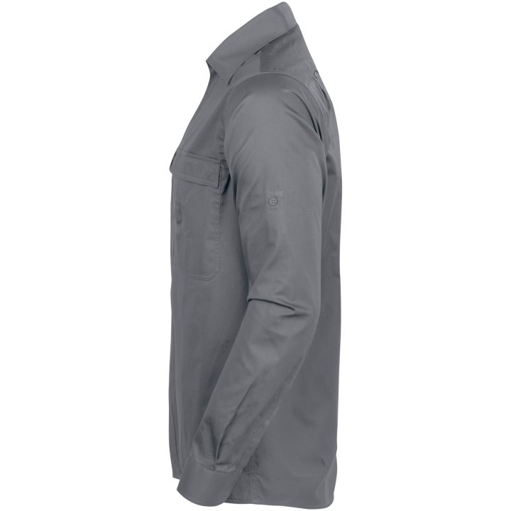 Skjorte Bomuld 5601 Technical Grafit Jobman XXXL – billede 2