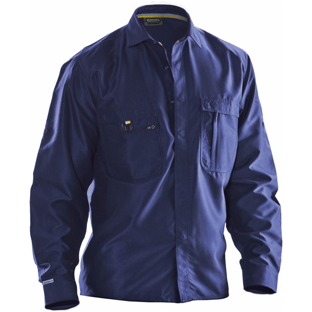 Skjorte Bomuld 5601 Technical Marine Jobman XXXL