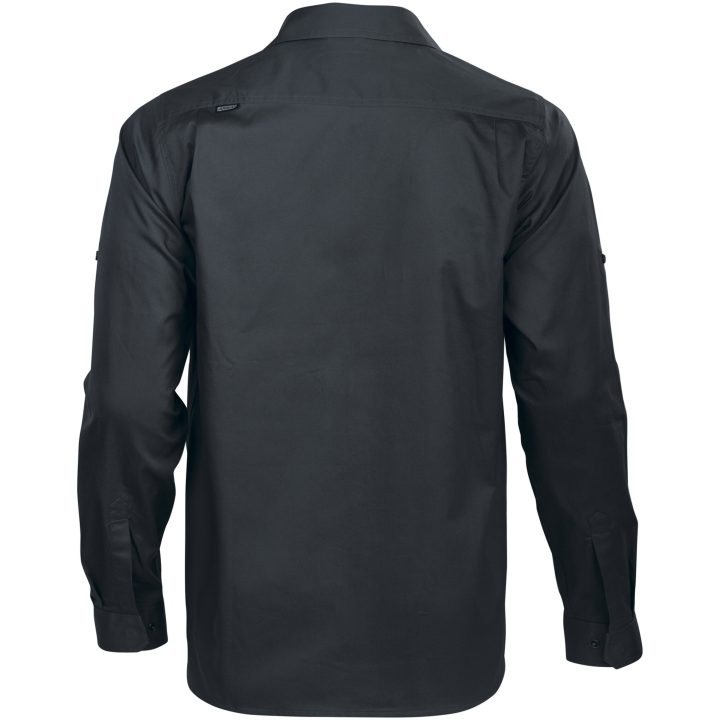 Skjorte Bomuld 5601 Technical Sort Jobman XXXL – billede 3