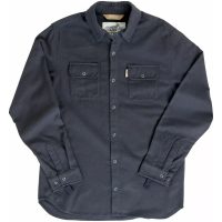 Skjorte Flanell Hi Test Sort BILTWELL