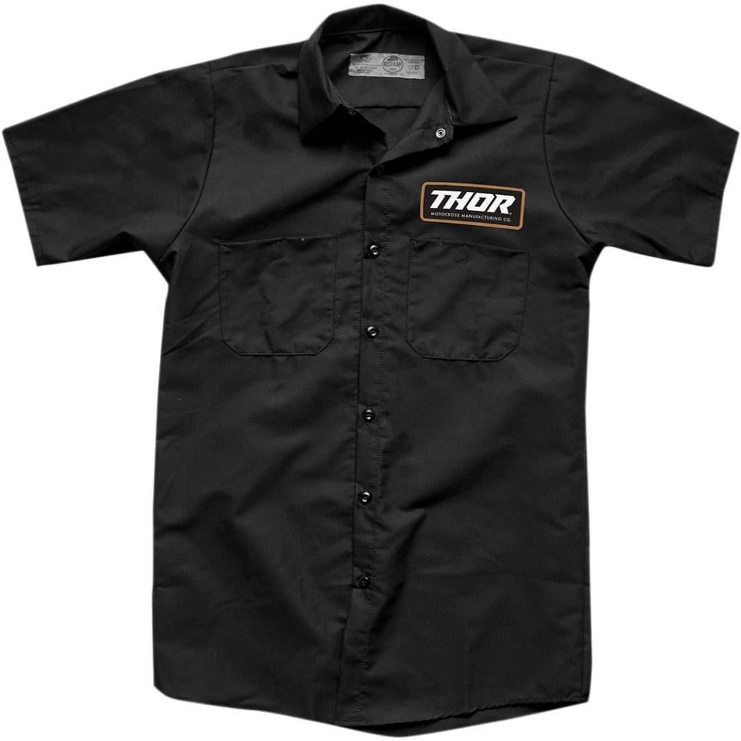 Skjorte Work Sort THOR Large – billede 3