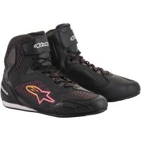 Sko Dam Faster-3 Rideknit Svart/Gul/Rosa, 40 (8) Alpinestars