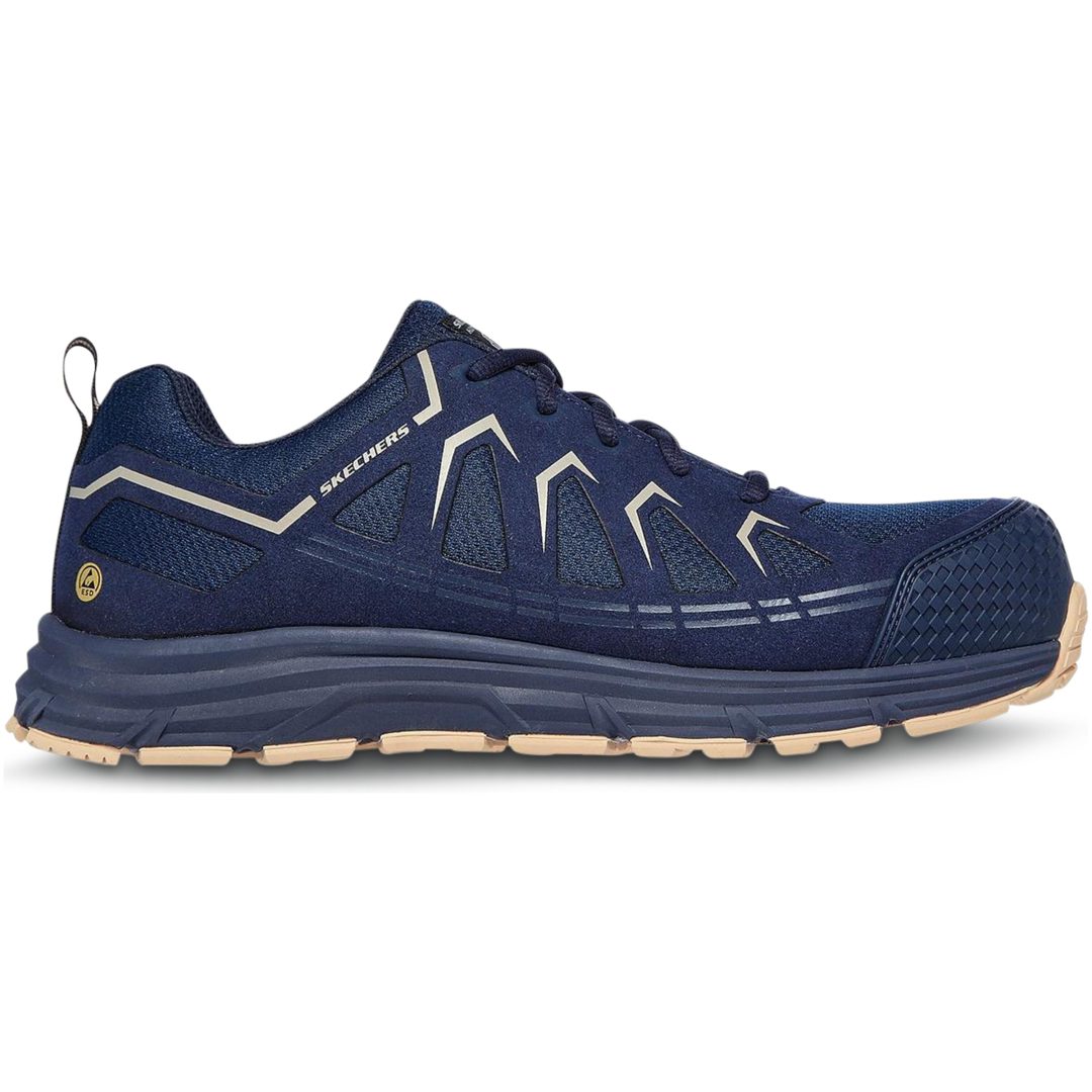 Sko Malad II Marineblå Skechers 41